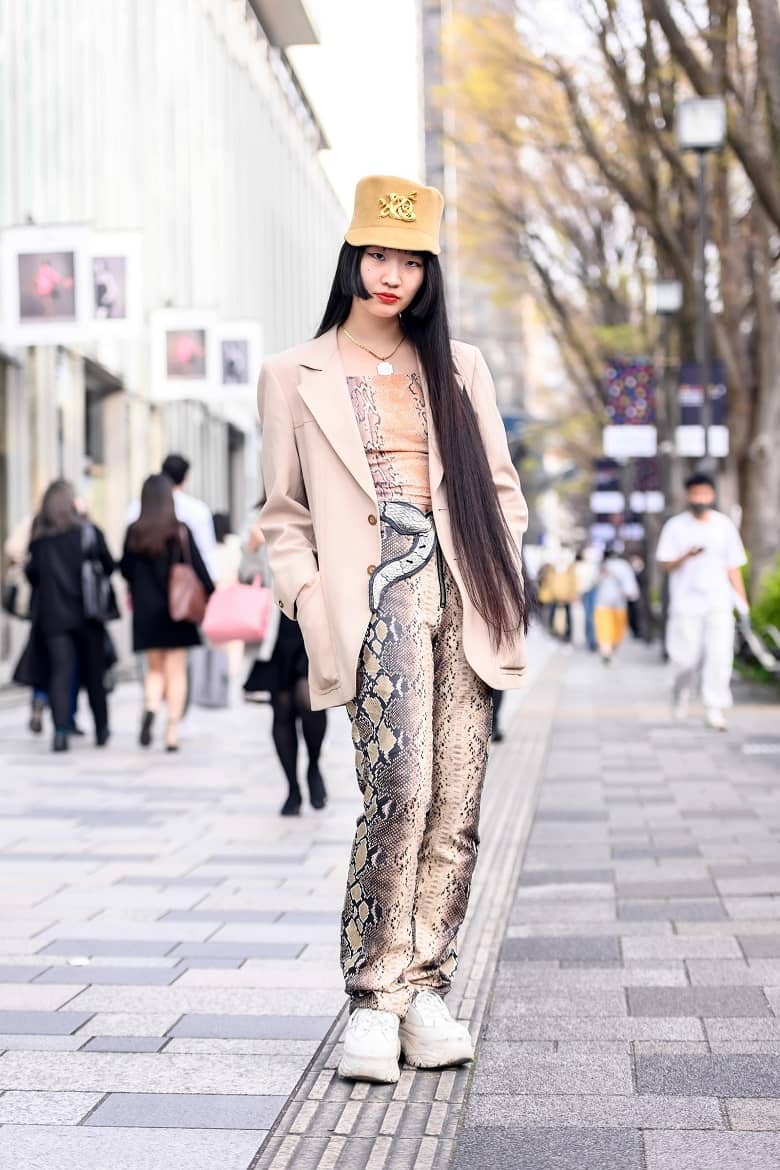 Tokyo Fashion Week Fall 2021 Street Styles