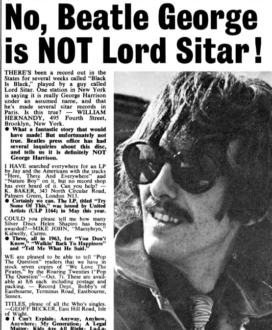 The Beatles and the Legend of Lord Sitar