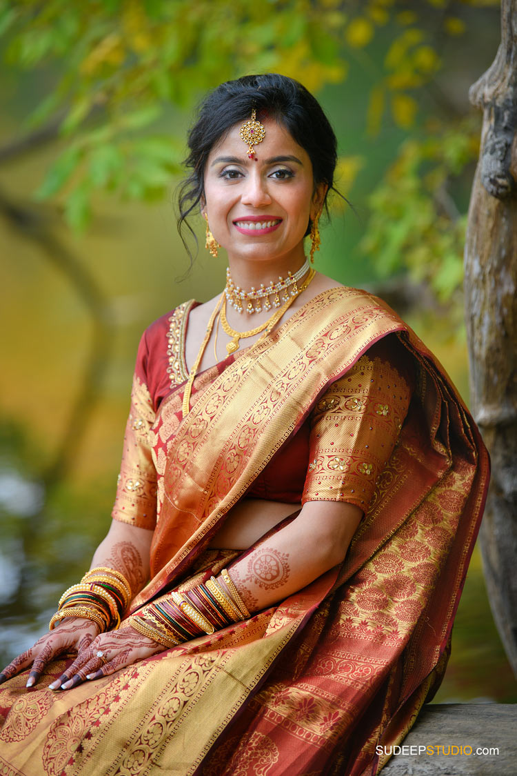 Indian Wedding Photography Marathi Bride at Ann Arbor Farm by SudeepStudio.com Ann Arbor South Asian Indian Wedding Photographer