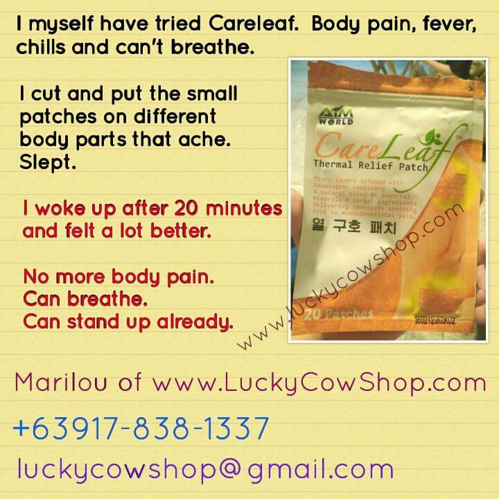 careleaf patch testimonial
