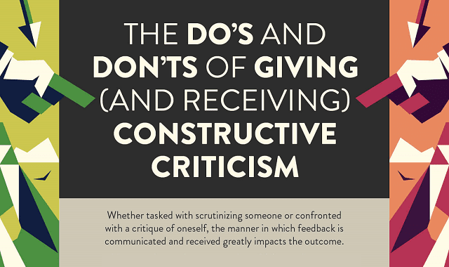 The Do's And Don'ts of Giving (And Receiving) Constructive Criticism #