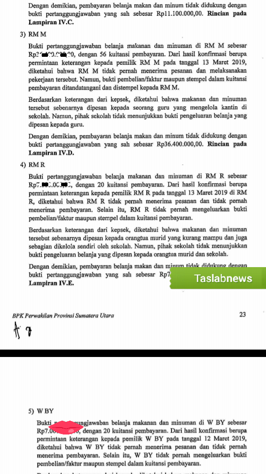 Hasil temuan BPK 2019 di Disdik Pematangsiantar Hasil temuan BPK 2019 di Disdik Pematangsiantar