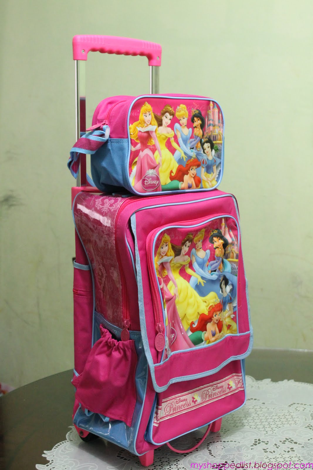 Disney Princess Trolley School Bag My Shopped List.