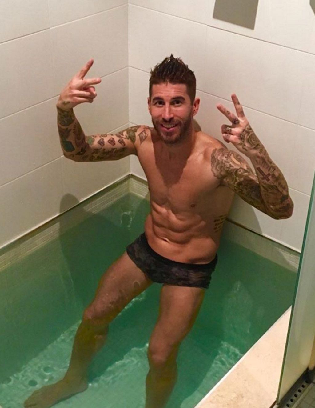 El Sergio Ramos más sexy de su etapa blanca