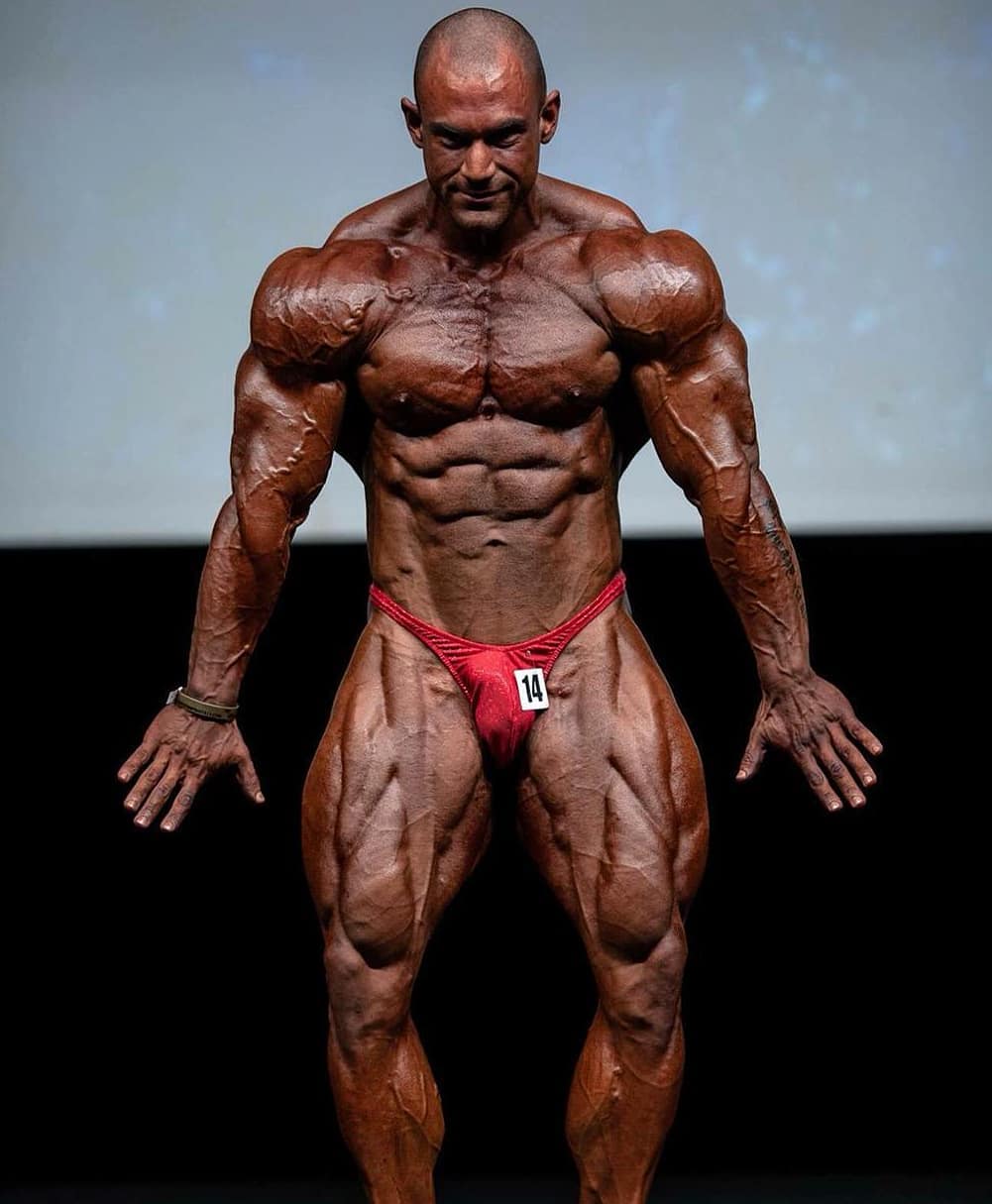 Greek bodybuilder Christos pistolas