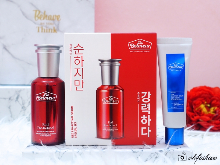 oh{FISH}iee [BEAUTY] Review THE FACE SHOP Dr. Belmeur Red Proretinol