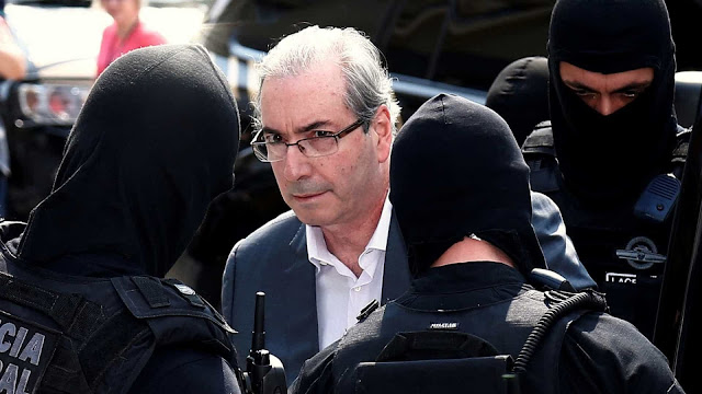 Justiça autoriza transferência de Eduardo Cunha para o Rio