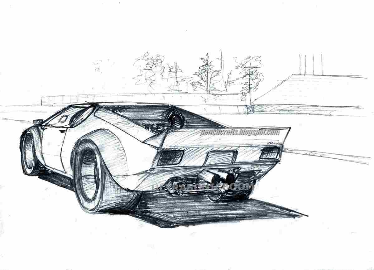 [30+] Sports Race Car Pencil Drawings and Sketches Pencil Crafts