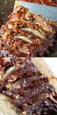 These Fall Off The Bone Ribs are a simple recipe that is baked low and slow in the oven creating a tender, juicy and flavorful bbq dinner. These Fall Off The Bone Ribs are a simple recipe that is baked low and slow in the oven creating a tender, juicy and flavorful bbq dinner.