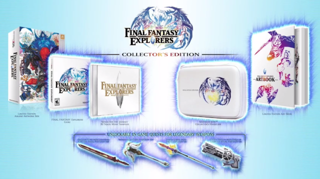 Final Fantasy Explorers Collector's Edition Nintendo 3DS