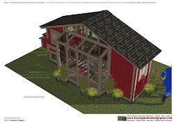cb101 chicken garden coop shed combo plans construction materials thank