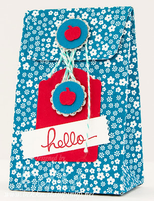 Back To School Week - Day 5 - Hello Gift Bag for Teachers and Classmates