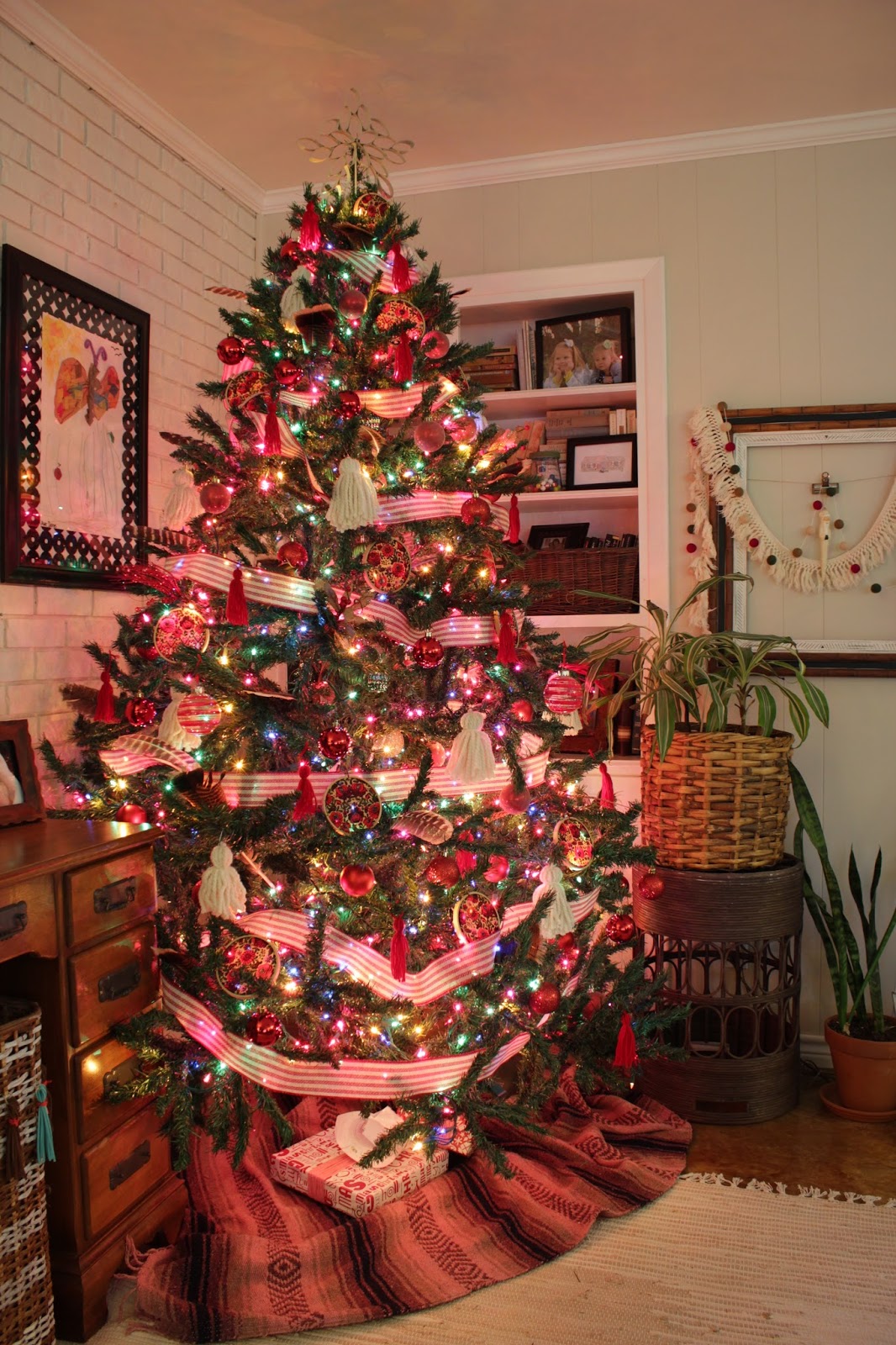 House Homemade Eclectic Christmas Home Tour