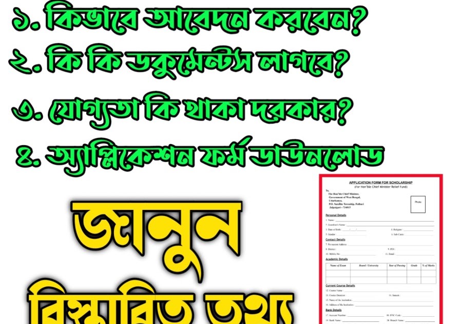 নবান্ন স্কলারশিপ ২০২১ | কি, যোগ্যতা, আবেদন পদ্ধতি বিস্তারিত - Nabanna Scholarship 2021 | Banglaprakalpa.in