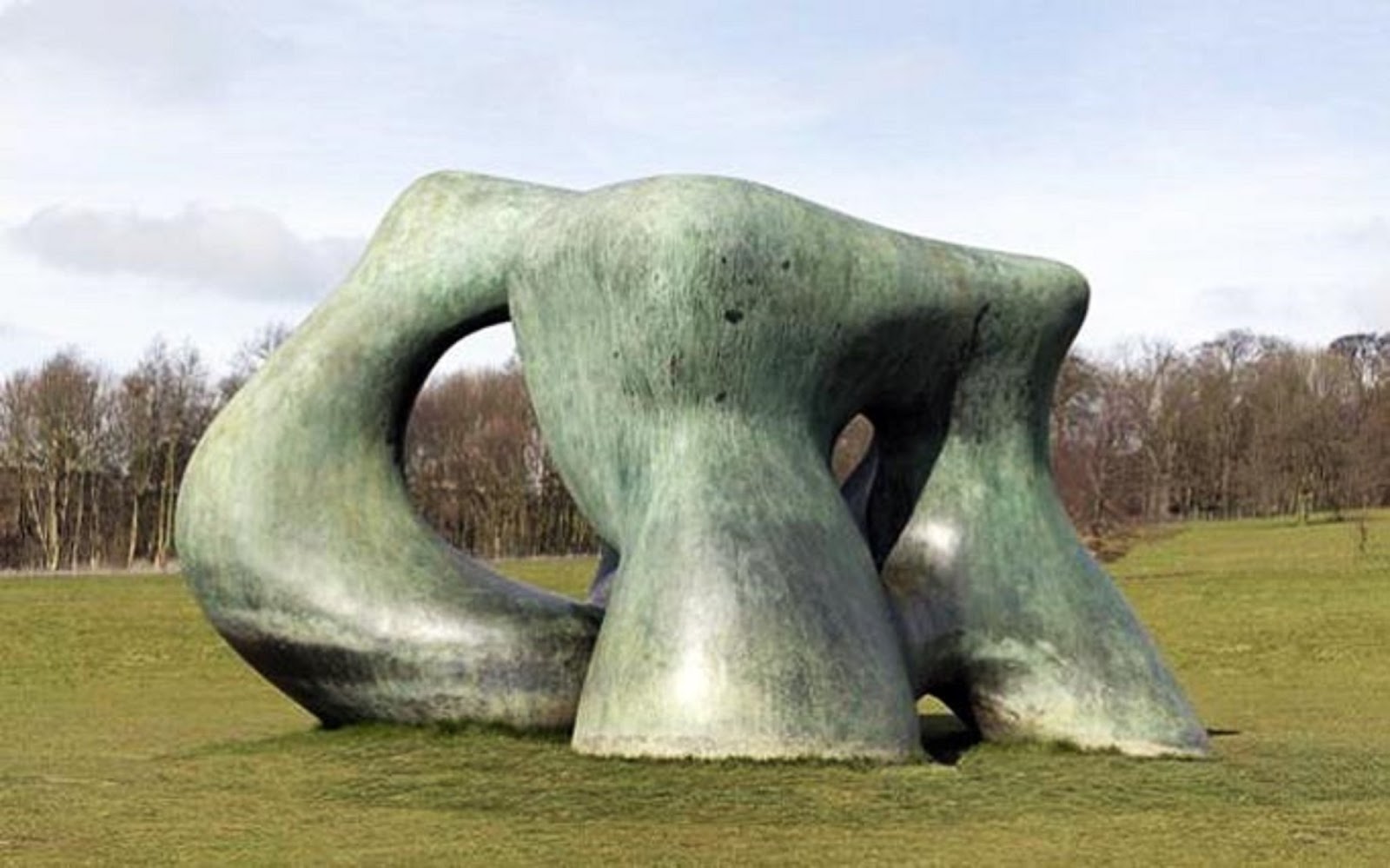 Sculptor Henry Moore