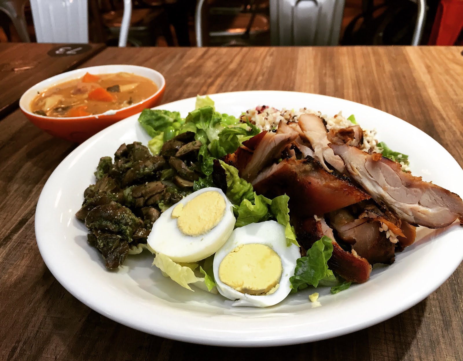 the salad fork (the soup spoon union), raffles city. noms.