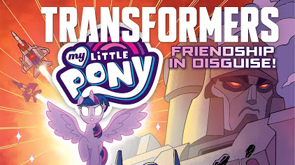 AL MOMENTO: Nuevo de Transformers: Se revela la novela gráfica de Friendship in Disguise en Crossover MLP