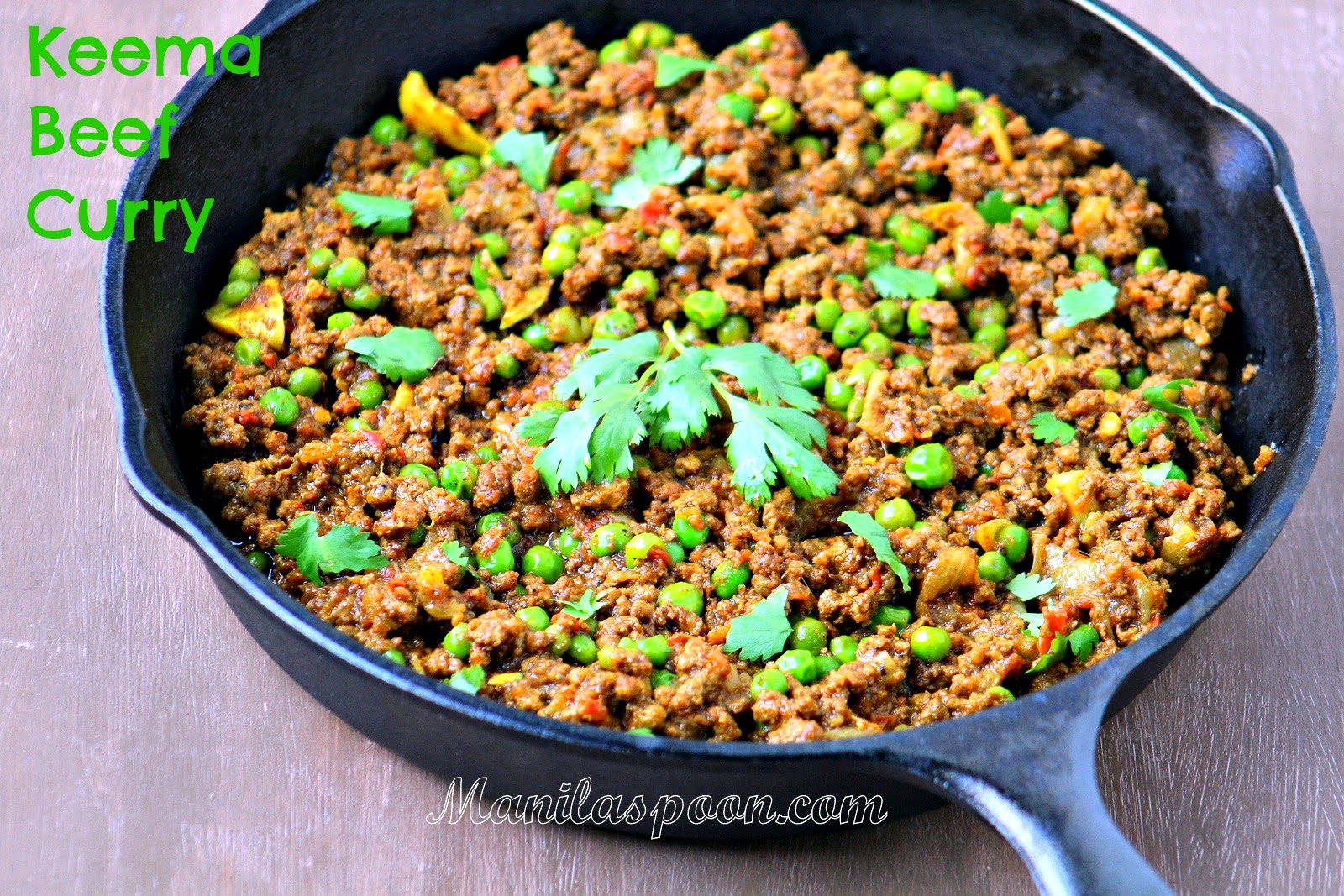 Easy, tasty and not much prep is required to make this ground beef Keema curry!