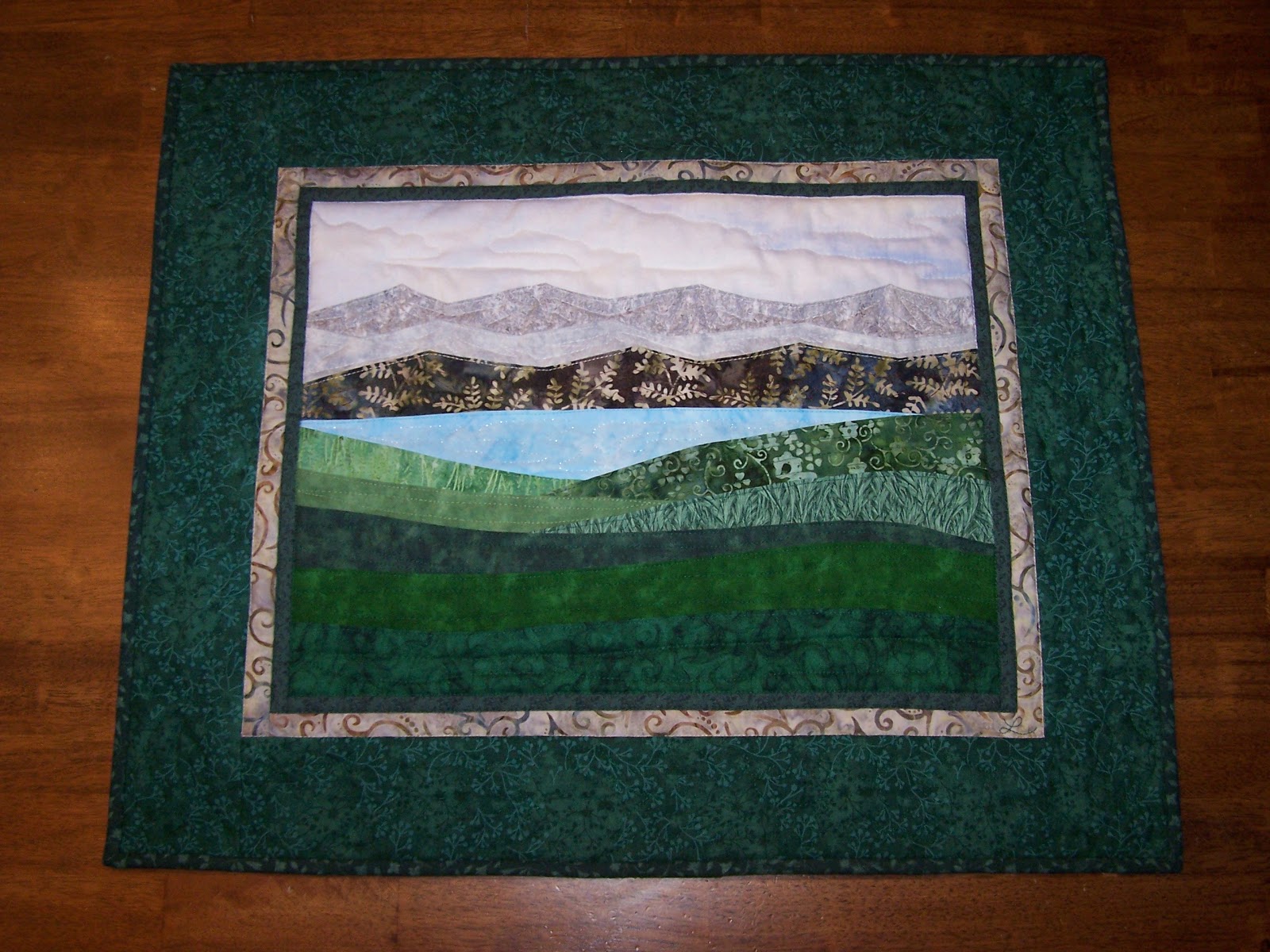 Tanderwen Quilts Landscape quilts