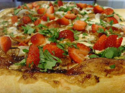 Strawberry Balsamic Pizza