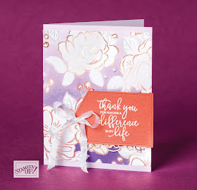 9 Flowering Foils DSP Projects + Technique Video ~ Stampin' Up! Sale-a-Bration 2020 #stampinup #saleabration