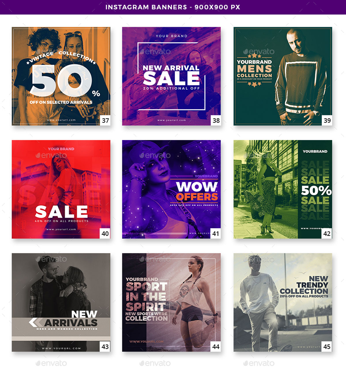 50 Duotone Instagram Banners 27549175 5 50 Duotone Instagram Banners 27549175
