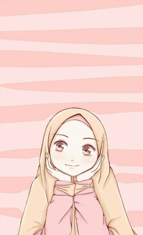 Download Gambar Kartun Muslimah Comel dan Cantik 2021 - Gambar Kartun
