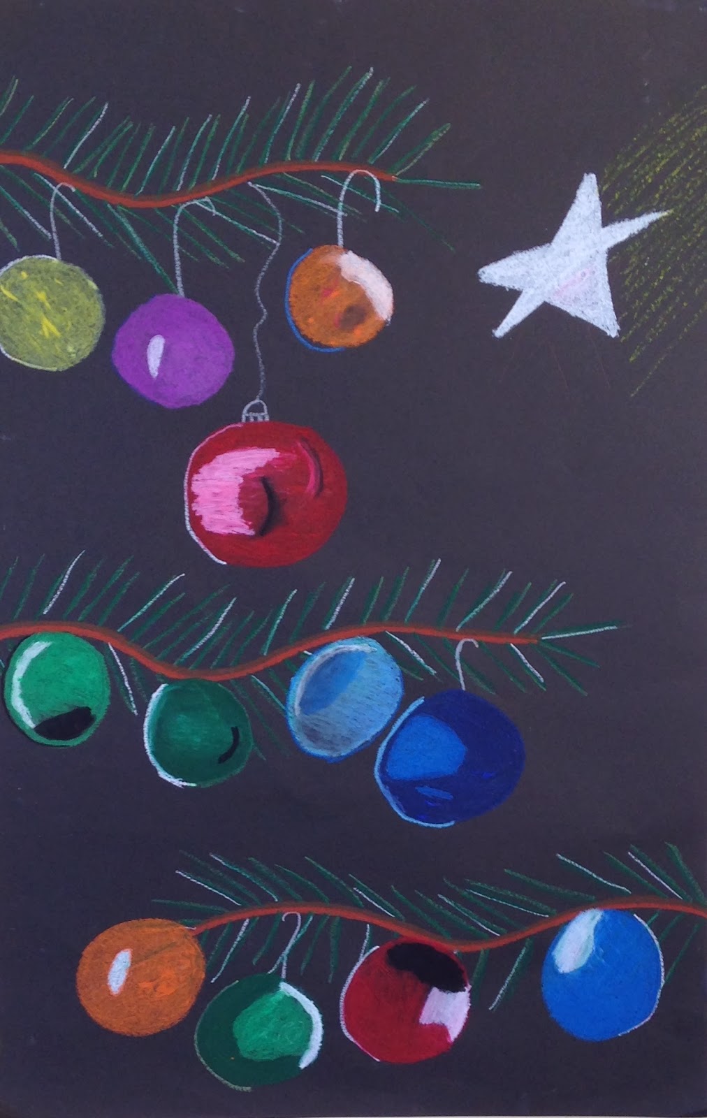 Ms. M's Art Class: Christmas Time is Here- Part 2 Oh Christmas Tree!
