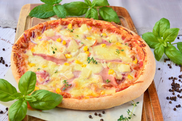 Pizza hawajska www.e-ksiazkakucharska.pl