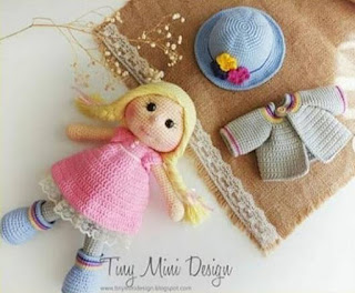 PATRON GRATIS MUÑECA AMIGURUMI 46185