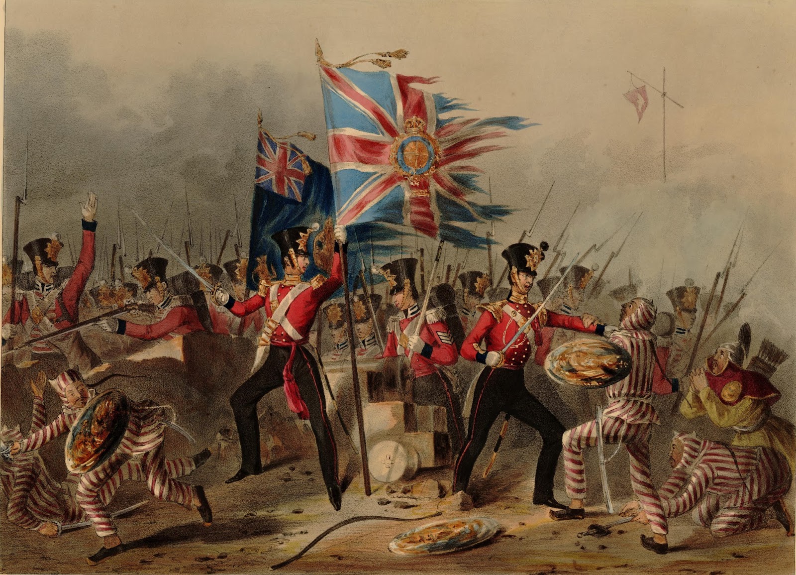 φ: Първата опиумна война между Великобритания и Китай (1840 - 1842)