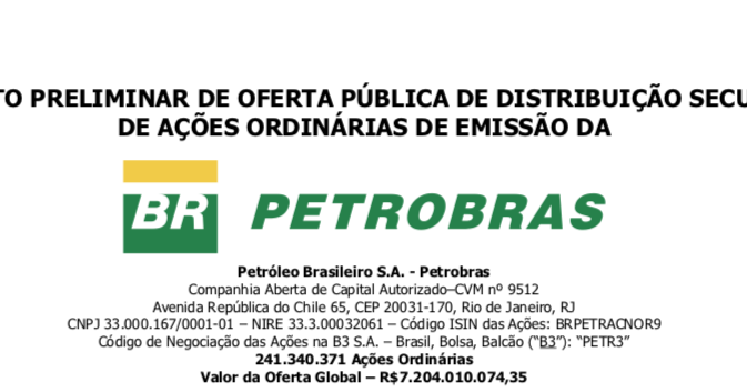 Oferta publica petrobras