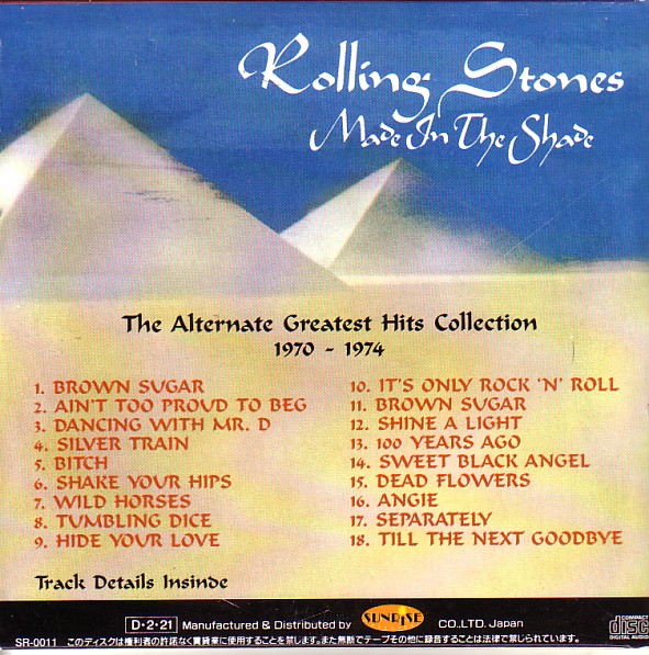 Bootleg Rambler The Rolling Stones The Alternate Greatest Hits