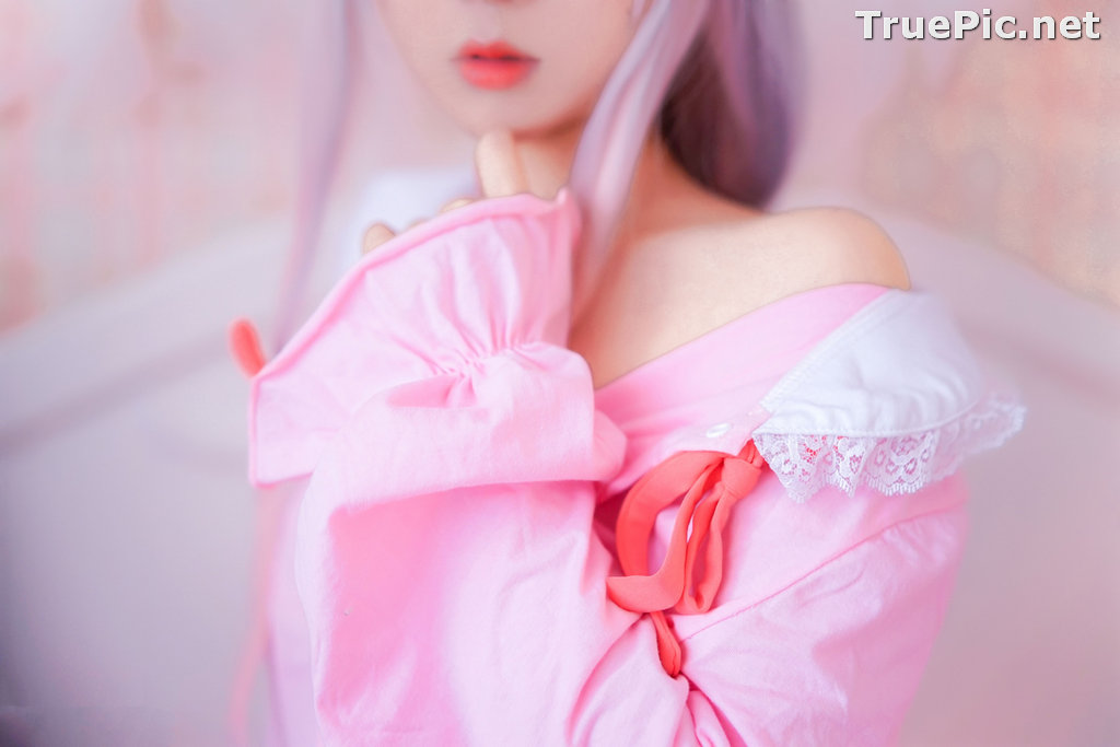 Image [MTCos] 喵糖映画 Vol.048 - Chinese Cute Model - Lovely Pink - TruePic.net - Picture-24