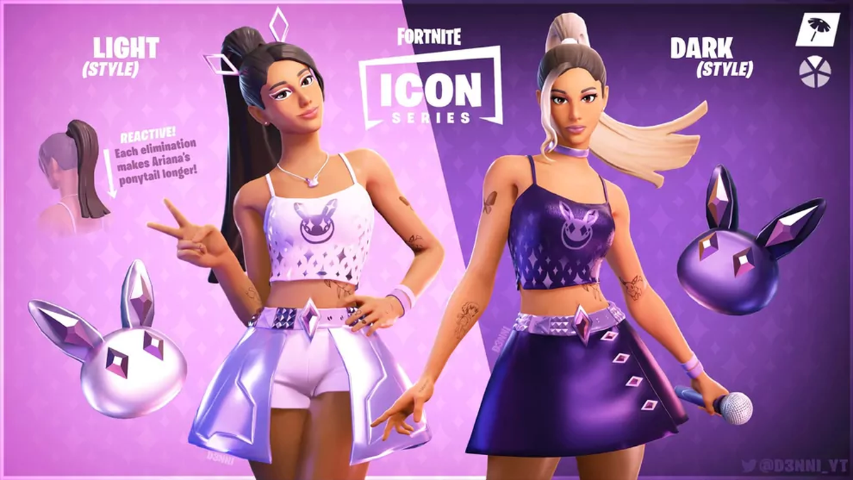 Ariana Grande llegaría pronto a Fortnite