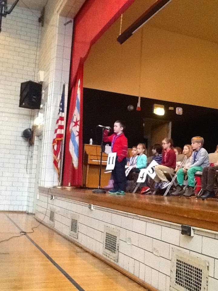 Mr. Edwards' Kindergarten Spelling bee