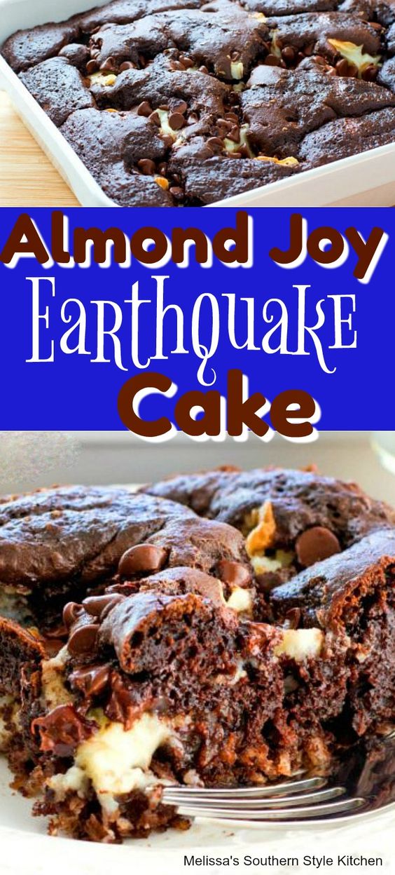 Almond Joy Earthquake Cake Lavore Goobne Kitchen