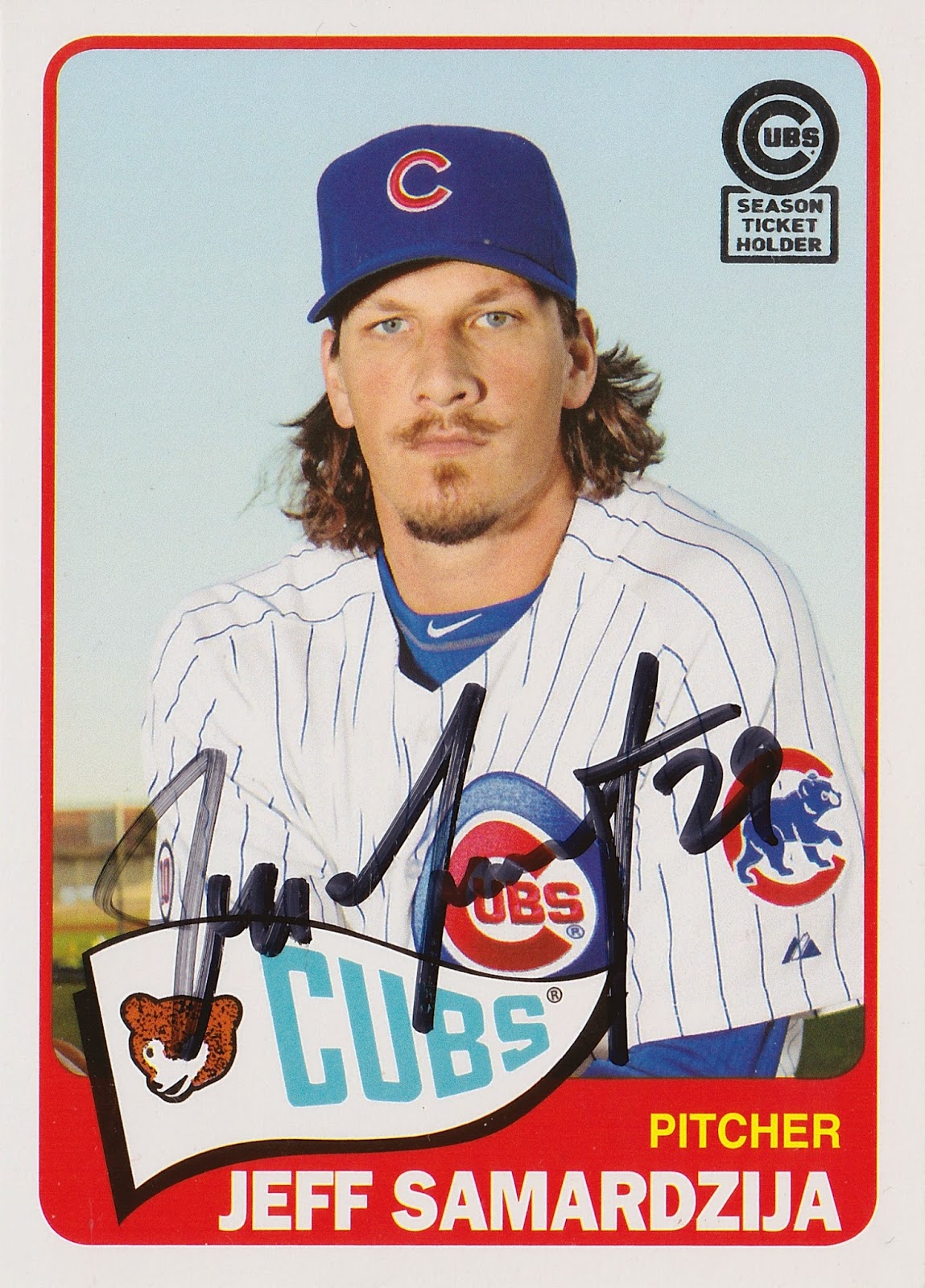 Jackson's Autographs: TTM Success Jeff Samardzija