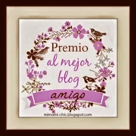 Premio al mejor blog amigo