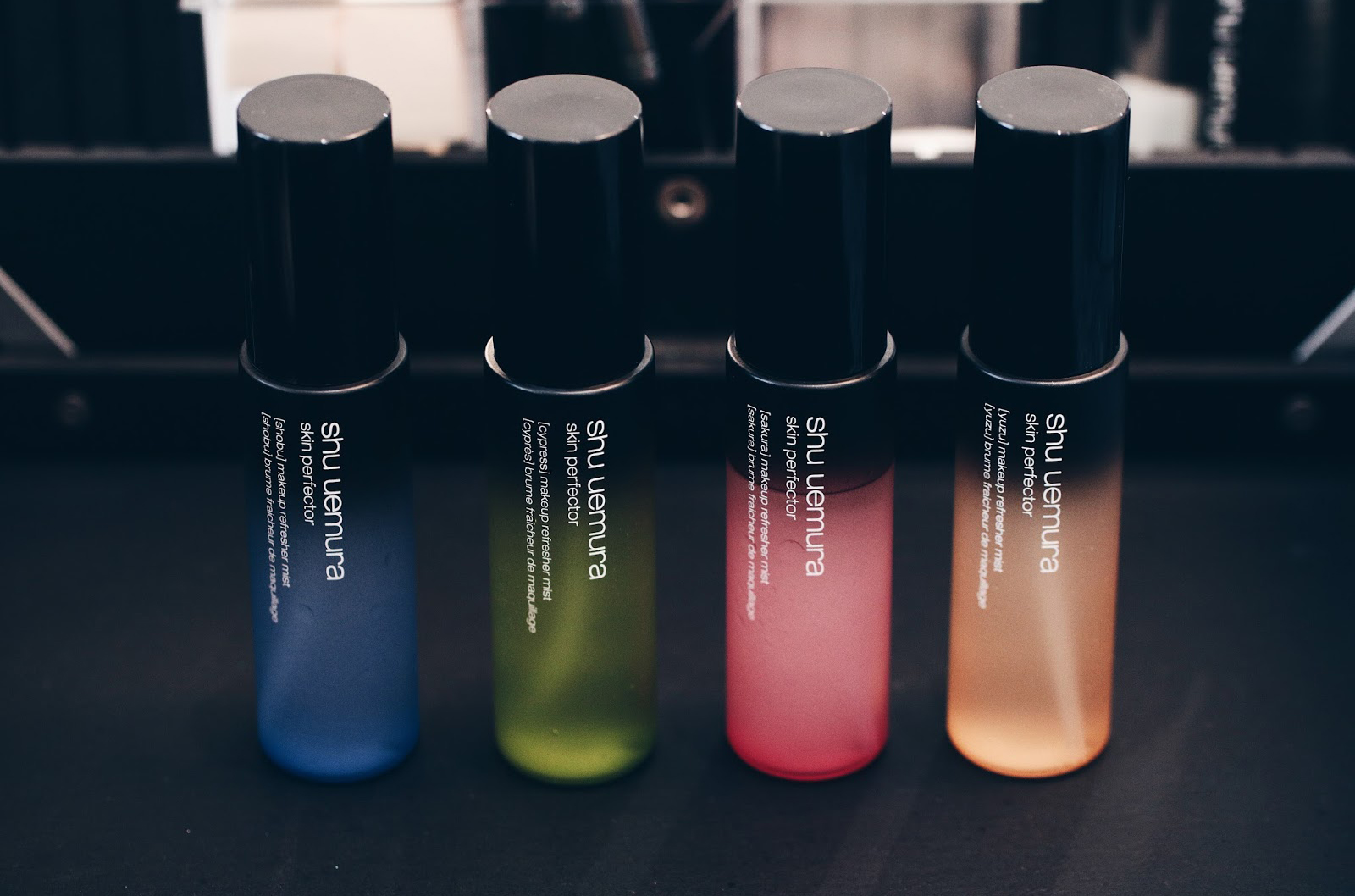 shu uemura skin perfector spray fixateur de maquillage avis test