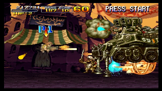 تحميل لعبة حرب الخليج Metal Slug X