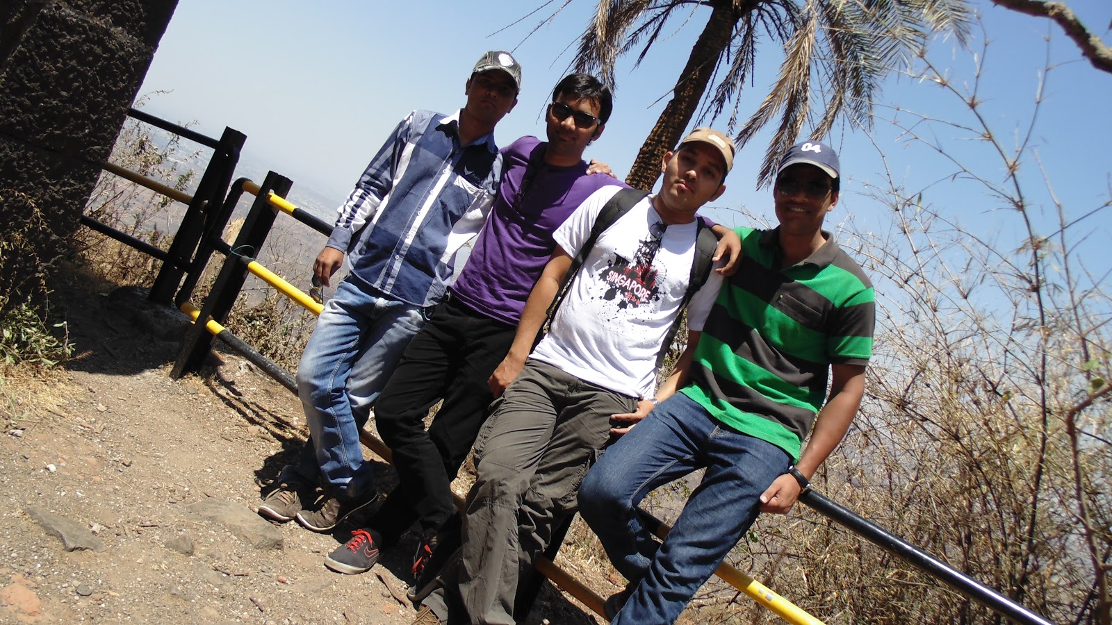 A short bike ride to Sinhagad Fort from Pune