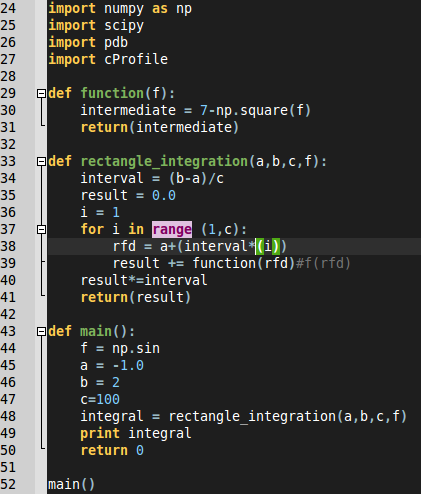 A tingiblog by Thomas Diakos: Evaluating definite Integrals in Python
