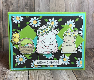 The Stampin' Bunny: Springtime Joy Stampin Up! 4 Card Video