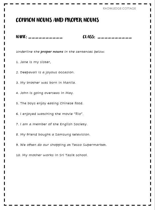 common-nouns-and-proper-nouns-worksheet-1-2-and-3