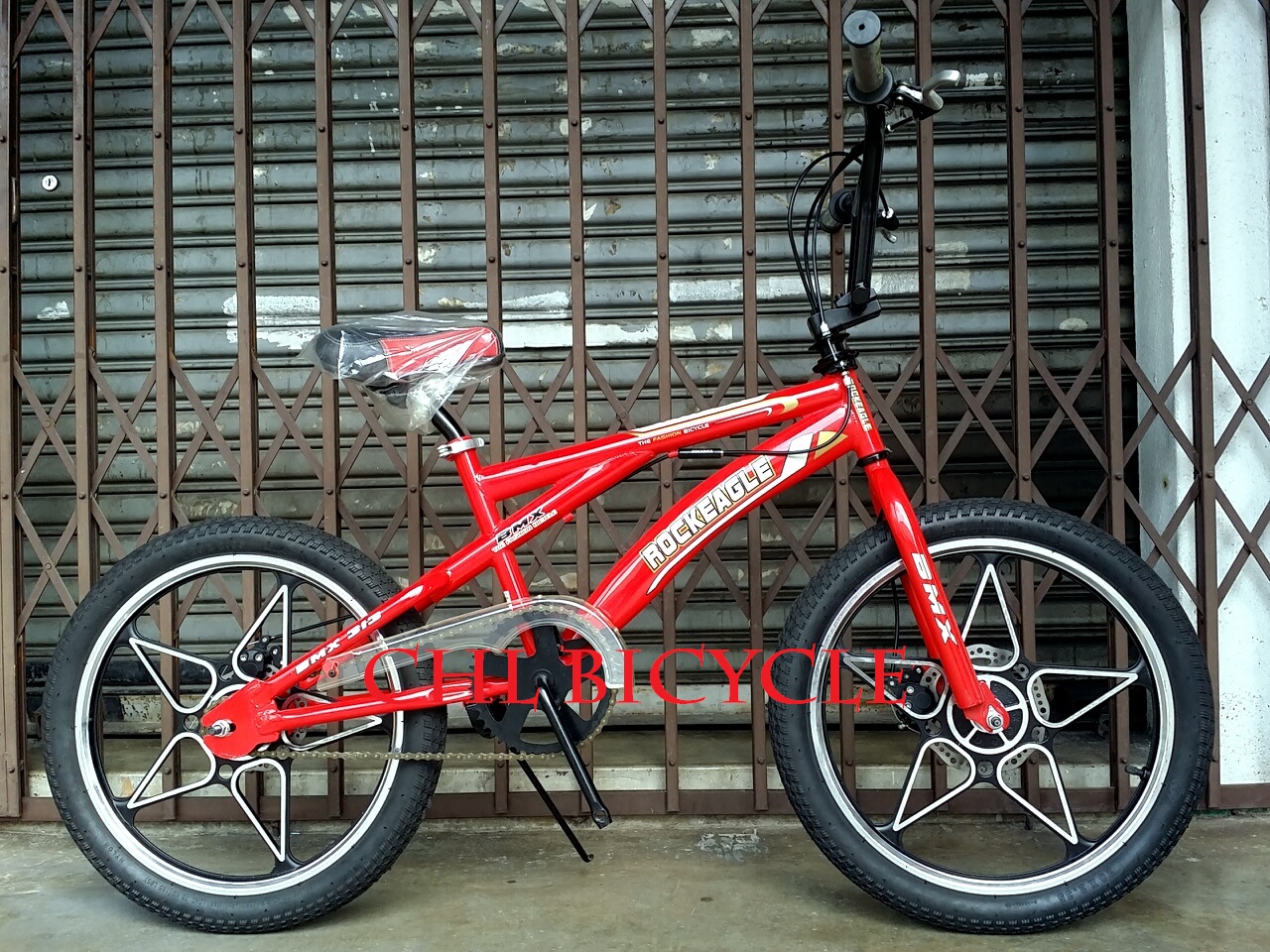 CHOO HO LEONG (CHL) Bicycle 20" RockEagle BMX with Star Sport Rims