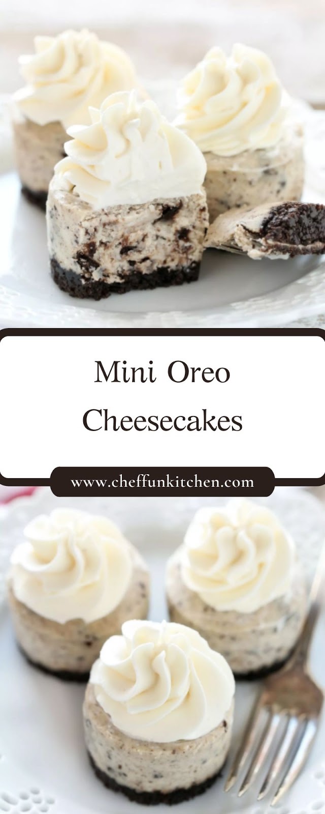 Mini Oreo Cheesecakes Mini Oreo Cheesecakes