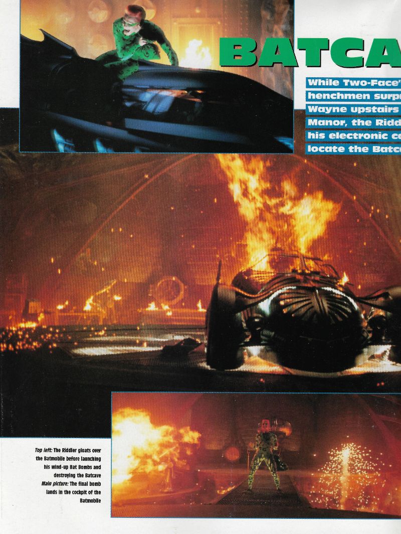 1995  : Magazine Article: Batman Forever Official Poster Magazine  6