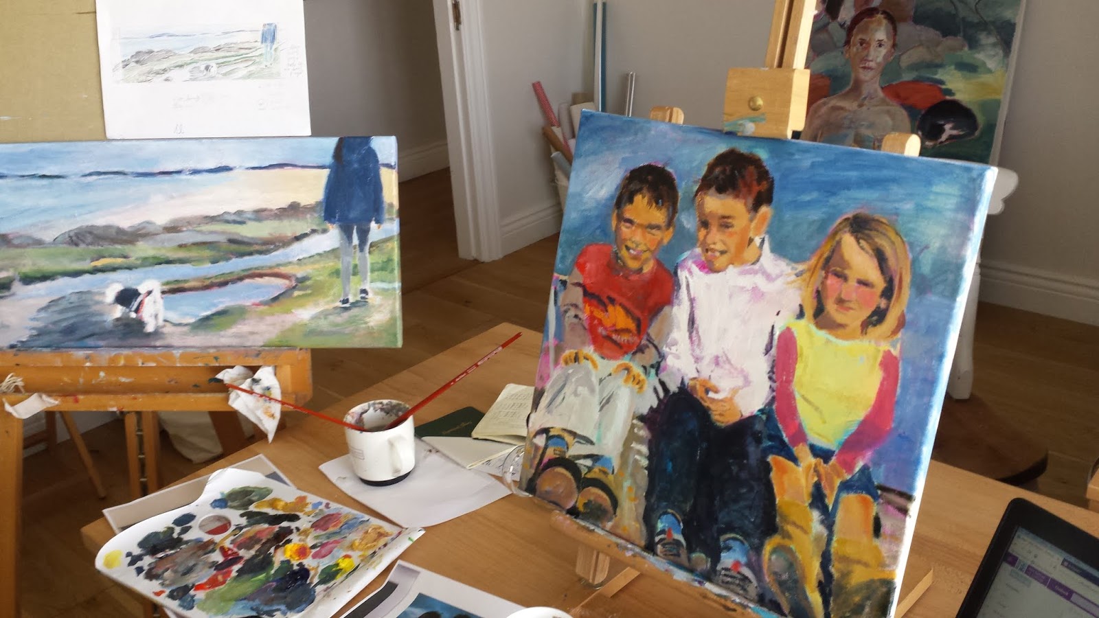 A Beautiful Hue Painting real life and fiction