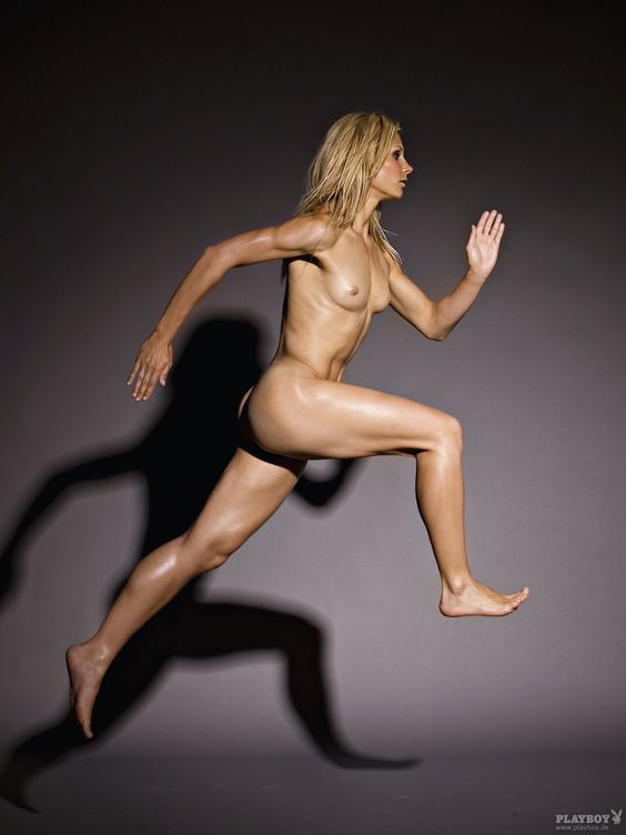 Athletic Woman Naked Body